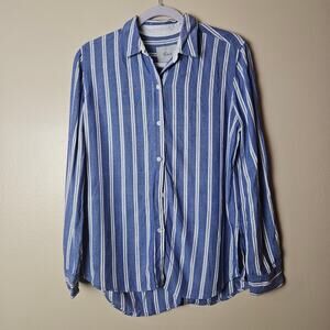 Rails Sydney Arctic Stripe Shirt Size Small